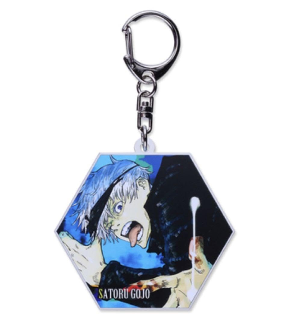 Amazon.co.jp: アクリルキーホルダー 4巻イ 五条悟 ジャンプショップ